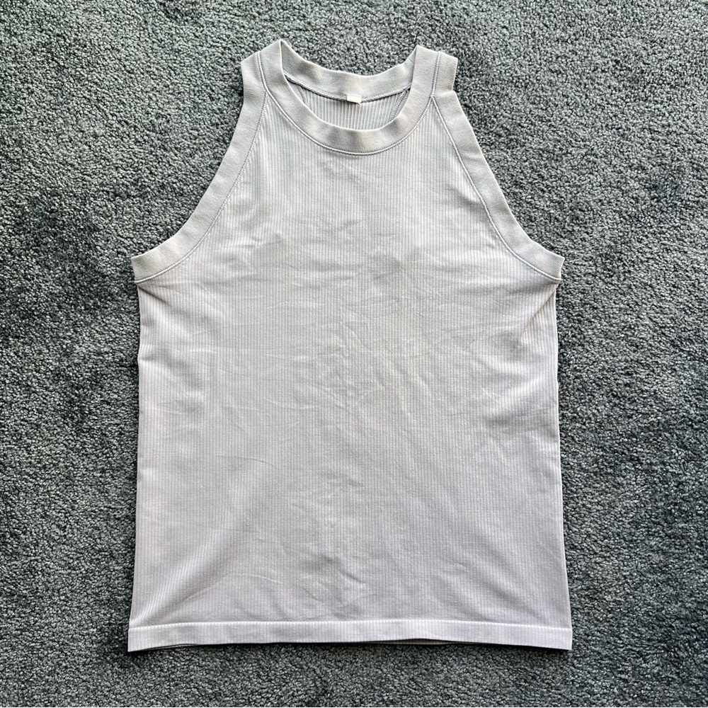 Lavender Athleta Ribbed Tank